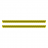 Шашка такси знак черн. шашки, на желт.фоне 1000х57 мм