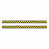 Шашка такси знак желт. шашки, на черн.фоне 1000х57 мм