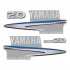 Наклейка на колпак Yamaha 20 2007-2014г., лодочного 4-х тактного мотора