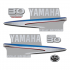Наклейка на колпак Yamaha 30 2007-2014г., лодочного 4-х тактного мотора