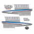 Наклейка на колпак Yamaha 150 2007-2014г., лодочного 4-х тактного мотора