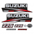 Наклейка на колпак Suzuki 225 2010-2013 г, лодочного 4-х тактного мотора