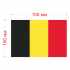 Наклейка Флаг Бельгии 150мм, на автомобиль