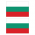 Наклейка Флаг Болгарии 150мм, на автомобиль