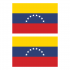 Наклейка Флаг Венесуэллы 300мм, на автомобиль