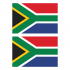 Наклейка Флаг Южной Африки 300мм, на автомобиль