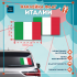 Наклейка Флаг Италии 300мм, на автомобиль