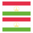 Наклейка Флаг Таджикистана 150мм, на автомобиль