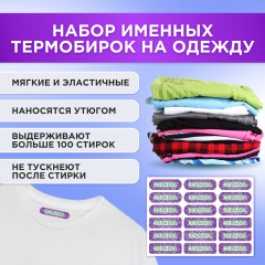 Этикетки с именем Эльмира, на предметы и одежду
